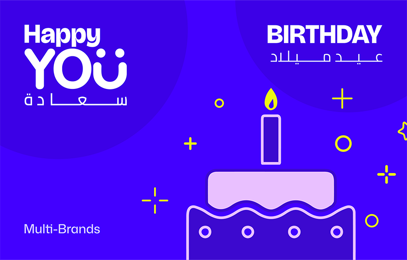 HappyYOU Birthday Card